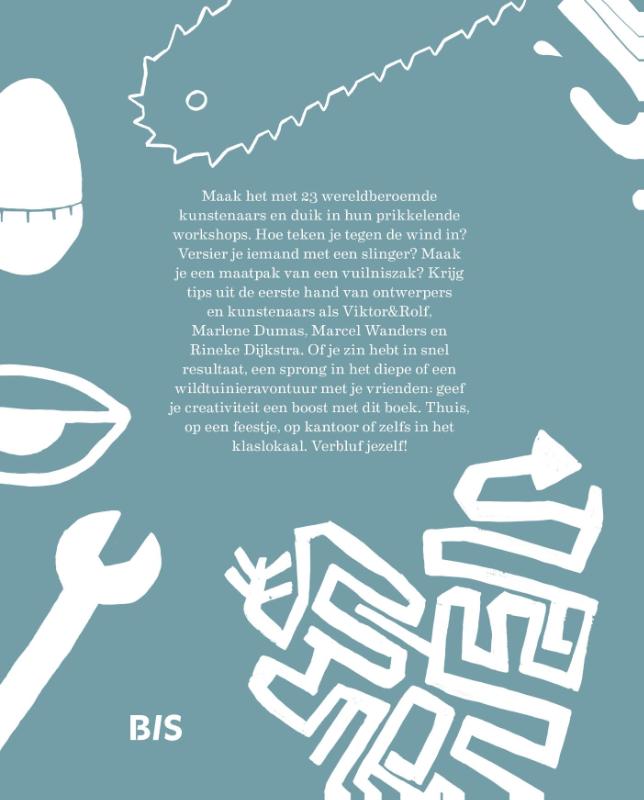 Achterkant van Maak het met Kunstenaars