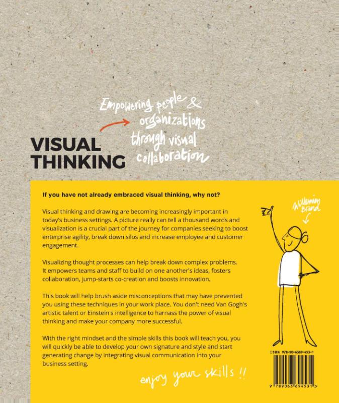 Achterkant van Visual thinking