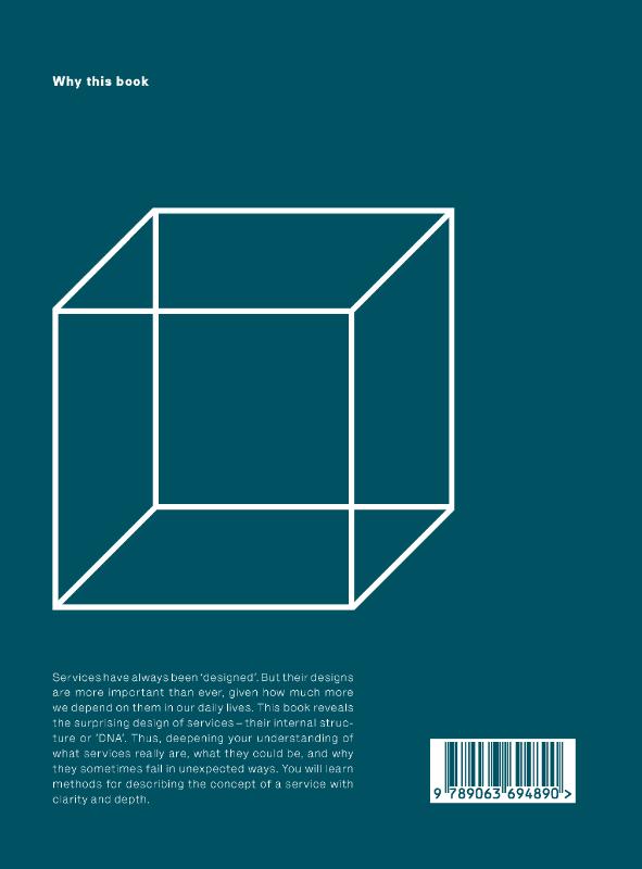 Achterkant van Thinking in Services