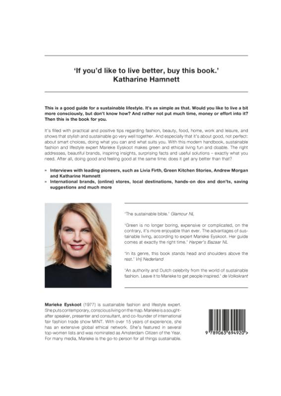 Achterkant van This is a Good Guide - for a Sustainable Lifestyle