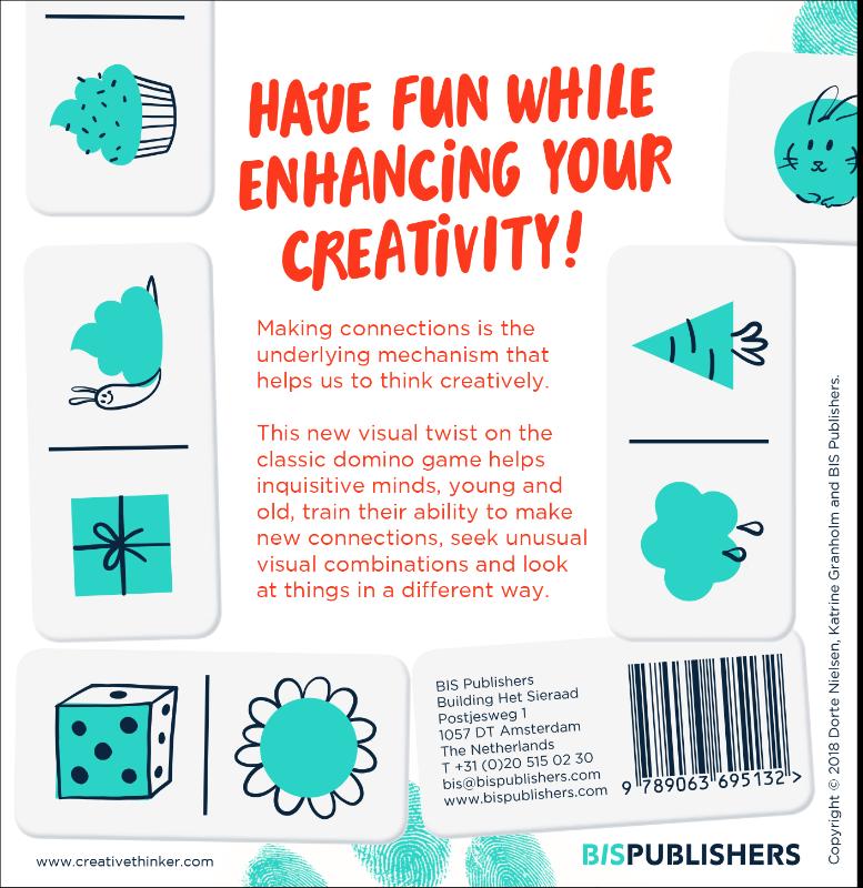 Achterkant van Little Creative Thinker’s Connection Dominoes