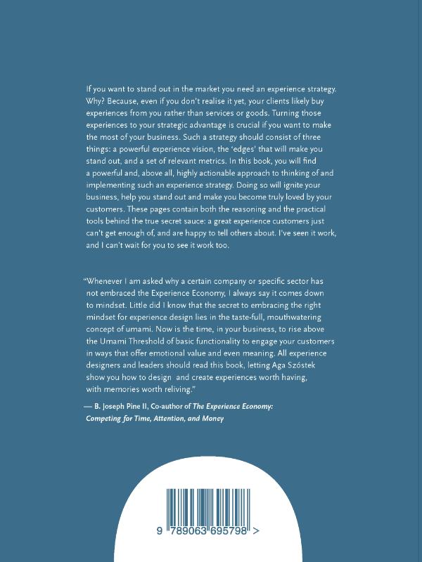 Achterkant van The Umami Strategy