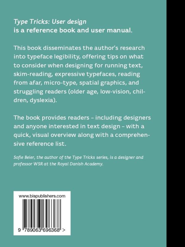 Achterkant van Type Tricks: User Design