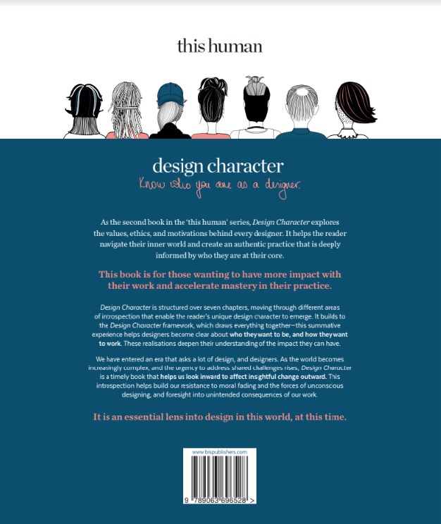 Achterkant van This Human - Design Character