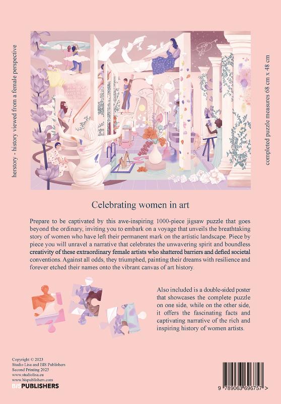 Achterkant van Powerful Women Jigsaw Puzzle