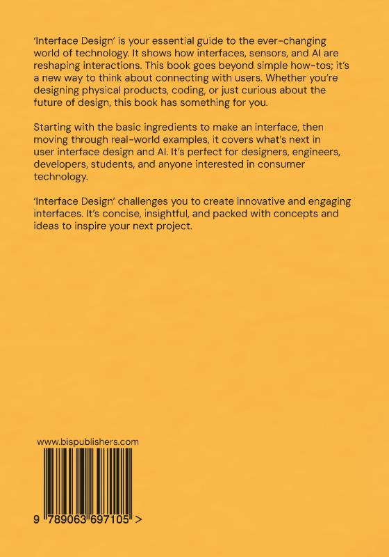 Achterkant van Interface design