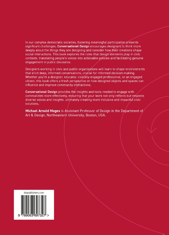 Achterkant van Conversational Design
