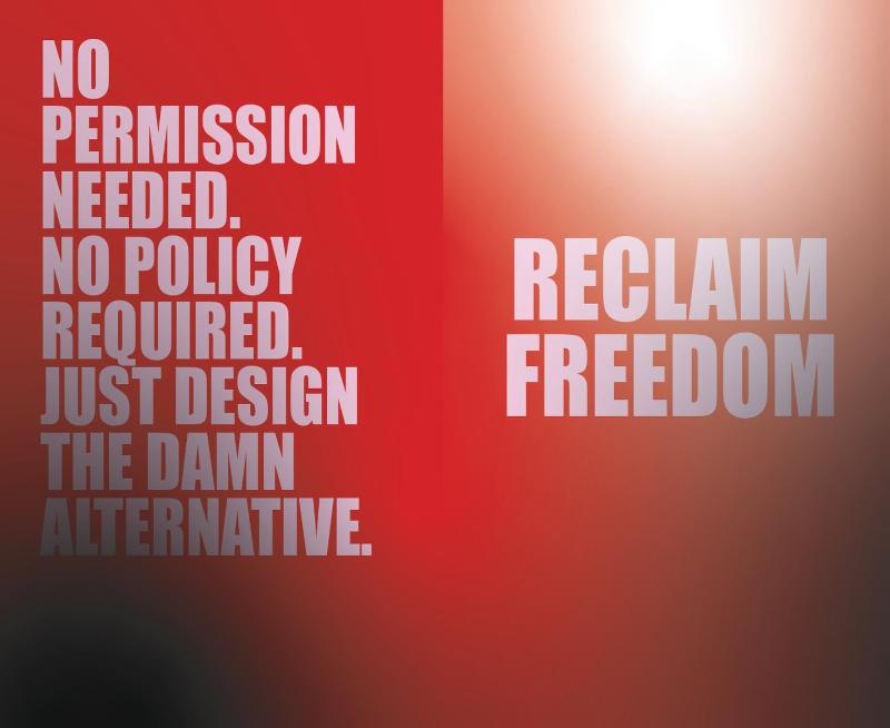 Achterkant van No Design Manifesto