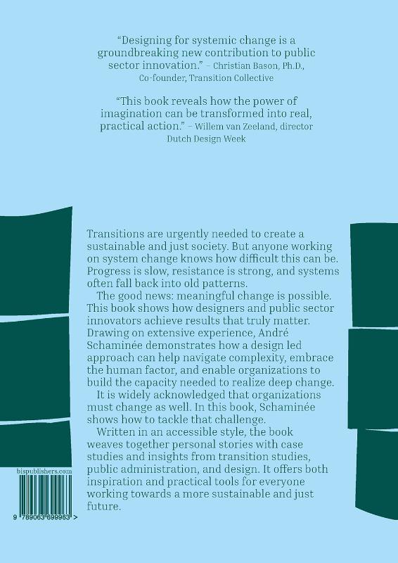 Achterkant van Designing for Systemic Change