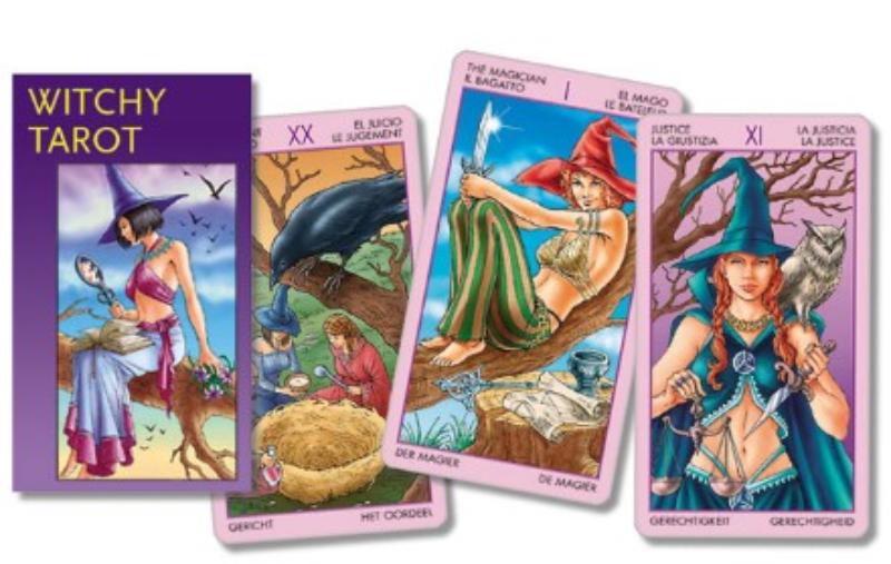 Achterkant van Scarabeo Tarot voor de Jonge Heks / Teen Witches Tarot