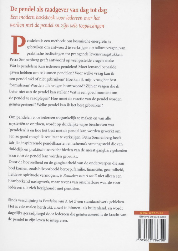 Achterkant van Pendelen van A tot Z