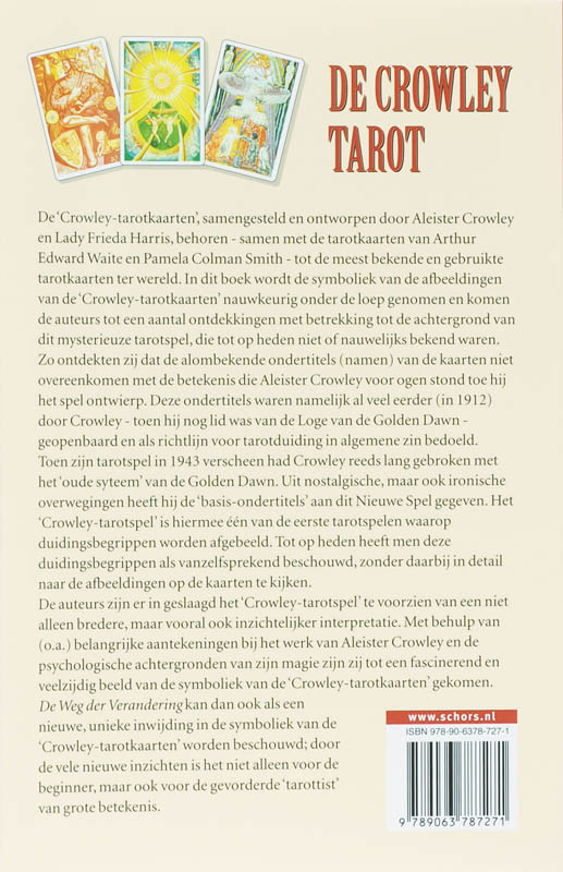 Achterkant van De Crowley Tarot
