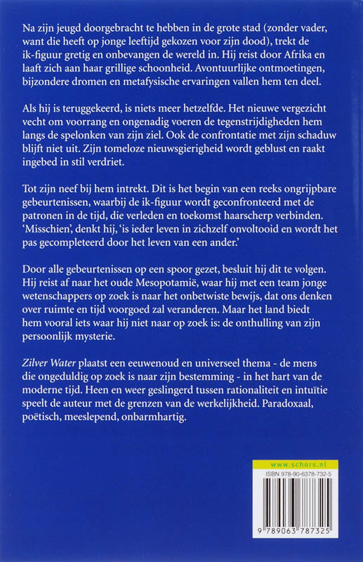 Achterkant van Zilver Water