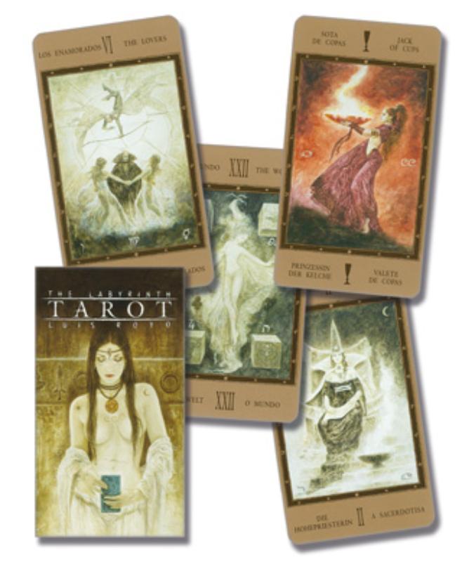 Achterkant van The labyrinth tarot