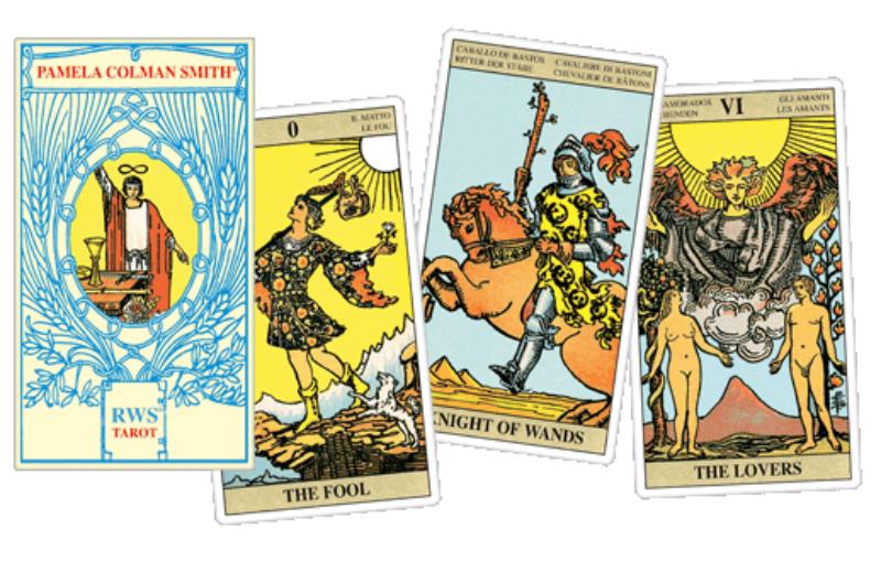 Achterkant van RWS Tarot
