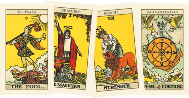 Achterkant van Het Klassieke tarotspel van A.E. Waite