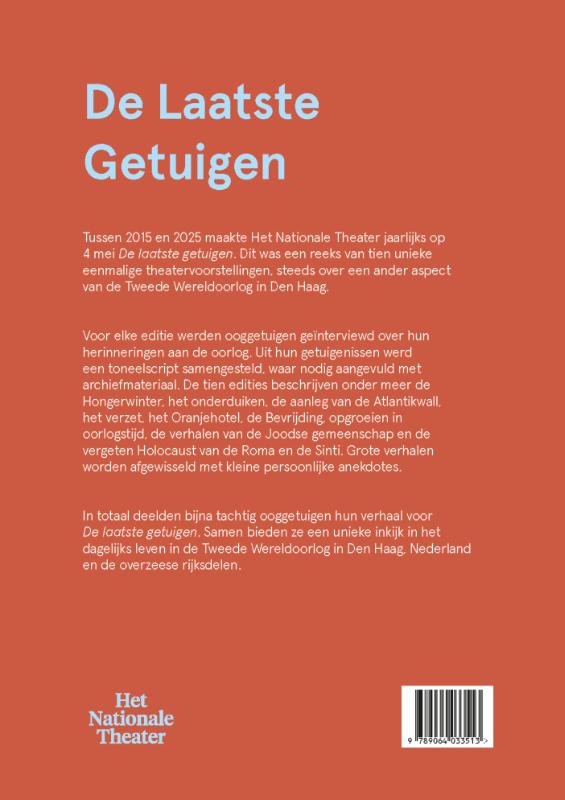 Achterkant van De laatste getuigen