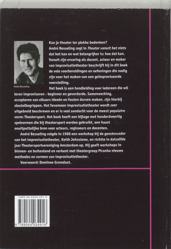 Achterkant van Theater vanuit het niets