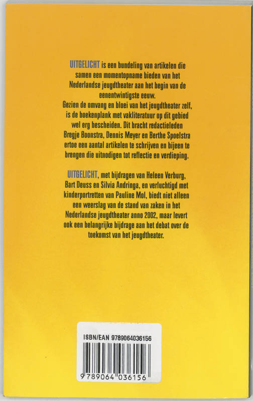 Achterkant van Uitgelicht