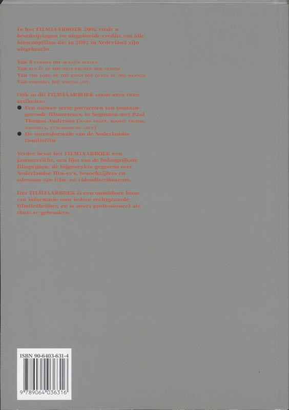 Achterkant van 2002