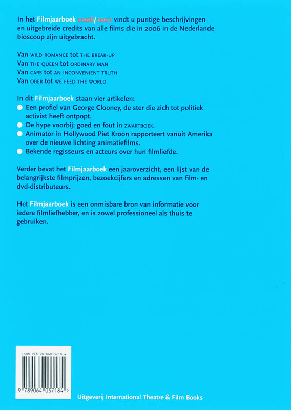 Achterkant van 2006/2007