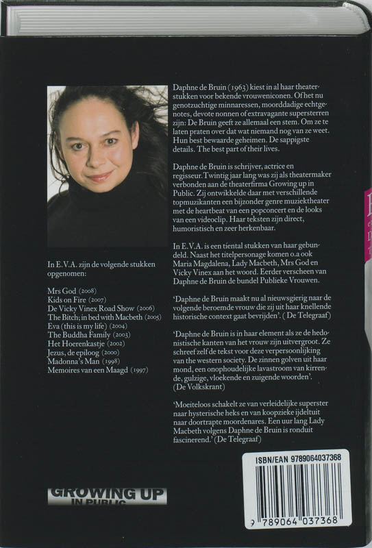 Achterkant van EVA