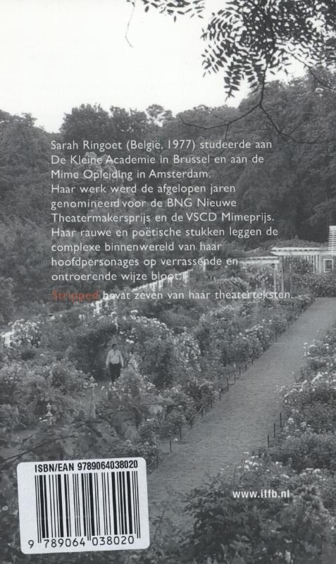 Achterkant van Stripped