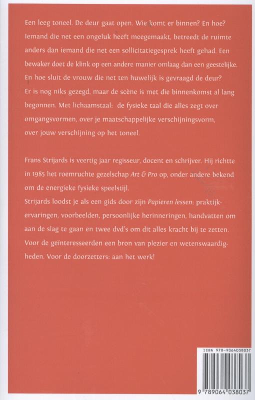 Achterkant van Papieren lessen