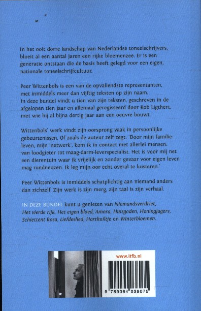 Achterkant van Winterbloemen en andere toneelteksten