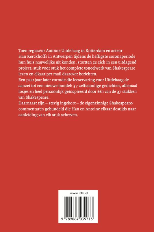 Achterkant van Dit ene leven
