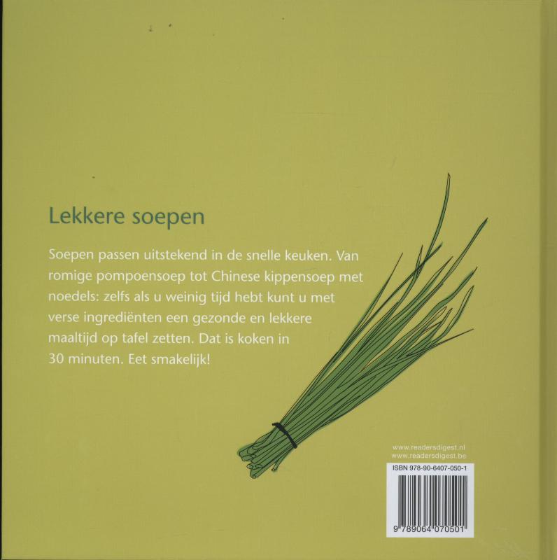 Achterkant van Lekkere soepen