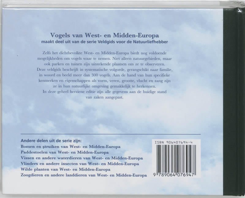 Achterkant van Vogels