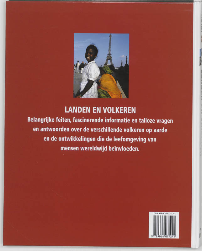 Achterkant van Landen en Volkeren