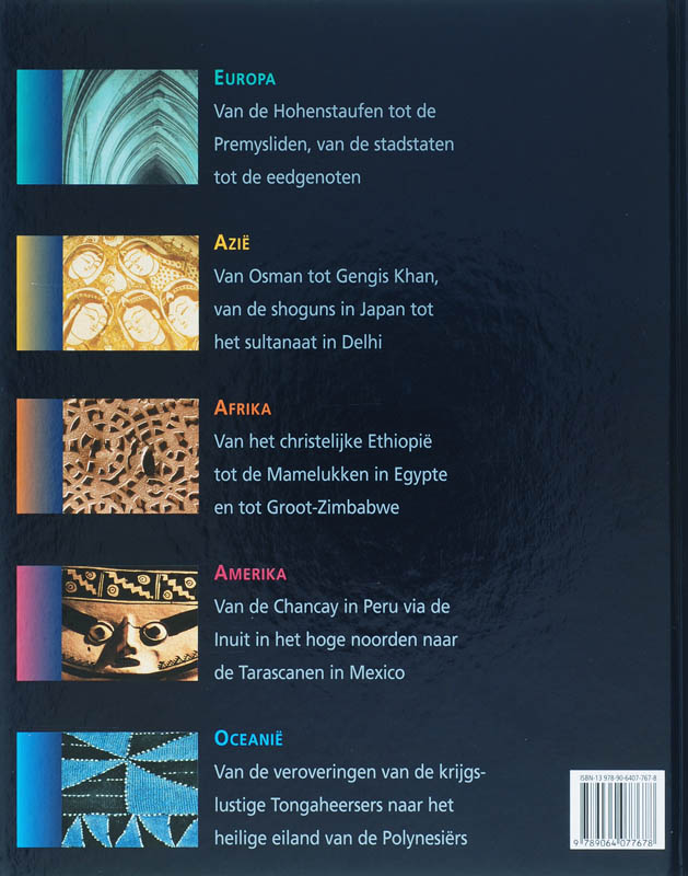 Achterkant van Het Tijdperk van Koningen en Keizers