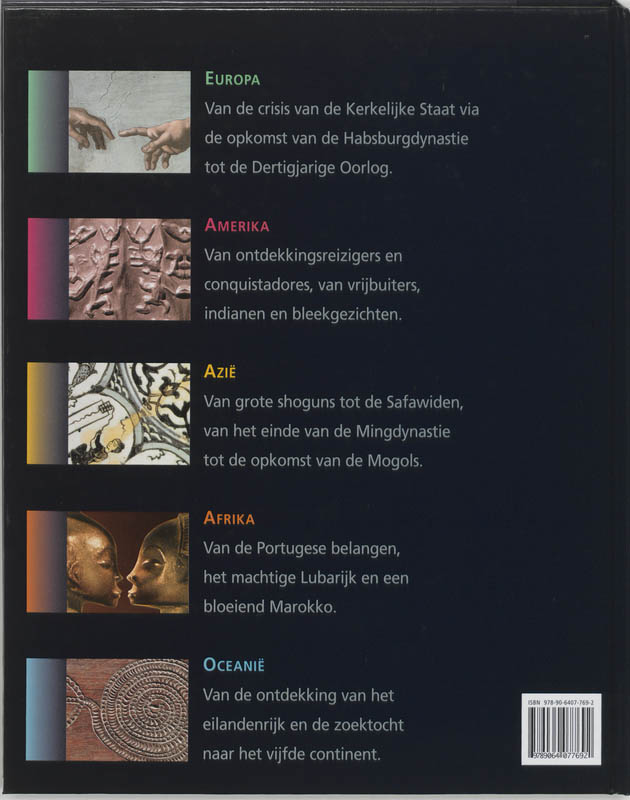 Achterkant van Ontdekkingen en hervormingen