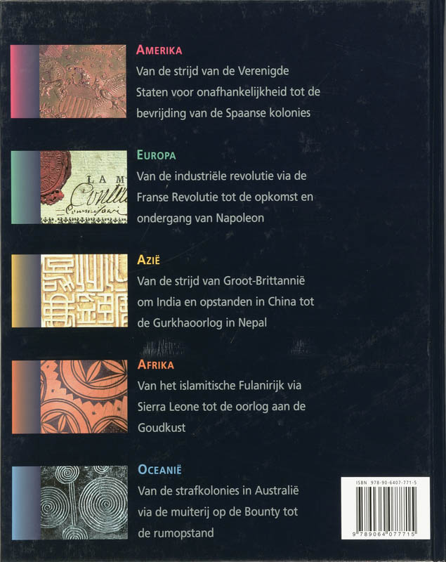 Achterkant van De Grote Revoluties