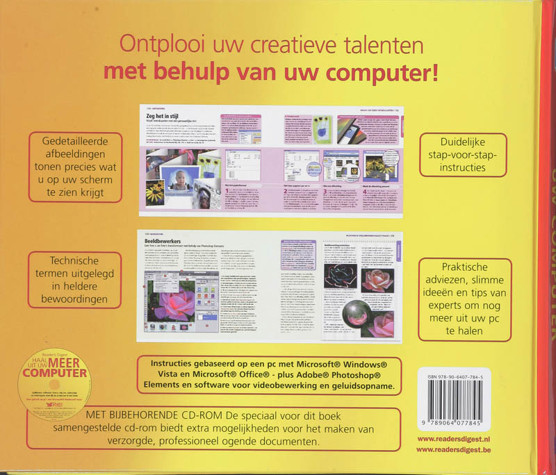 Achterkant van Haal meer uit uw computer