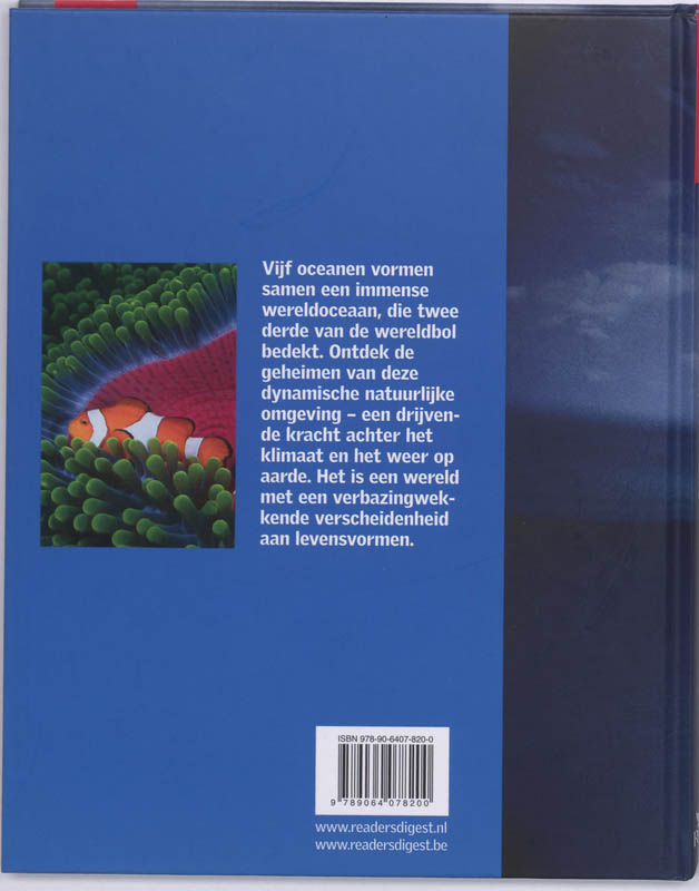 Achterkant van Machtige Oceanen