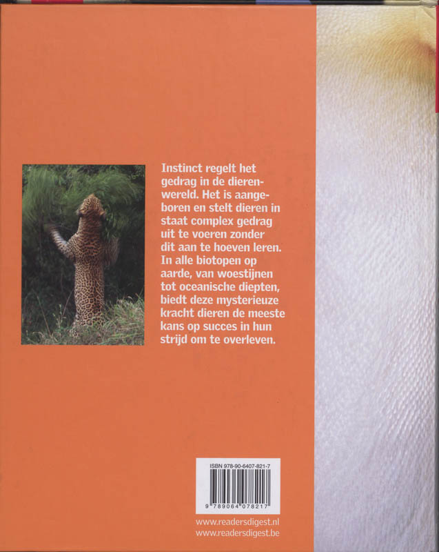 Achterkant van Dierlijk Instinct