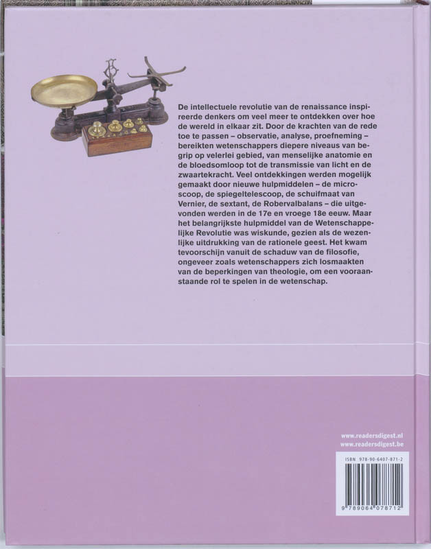 Achterkant van Ontwikkelingen in de nieuwe tijd 1600-1750