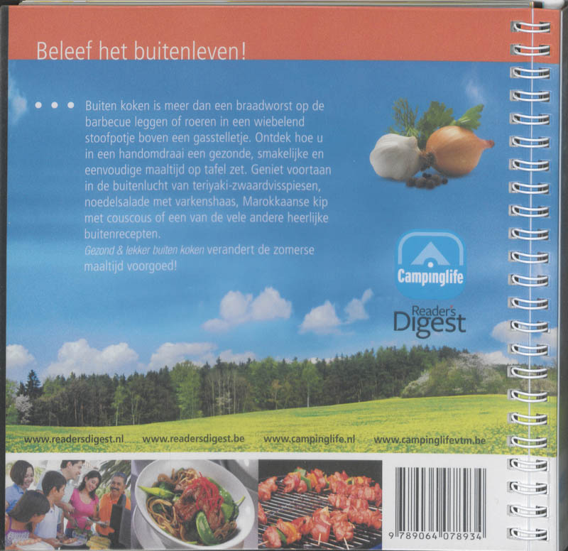 Achterkant van Gezond & lekker buiten koken
