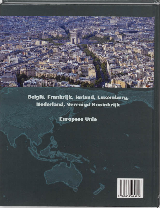 Achterkant van West-Europa