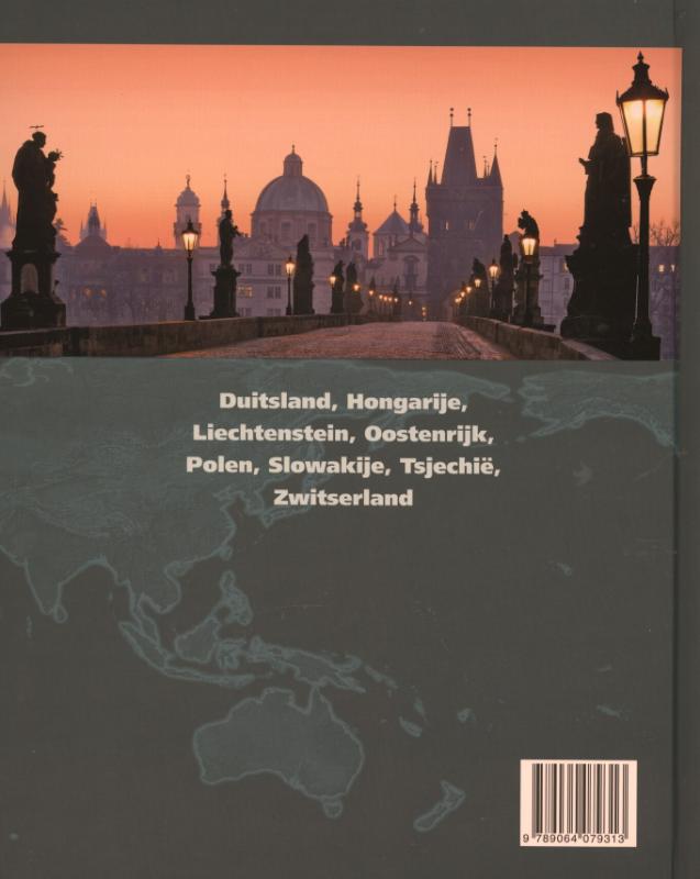 Achterkant van Midden-Europa