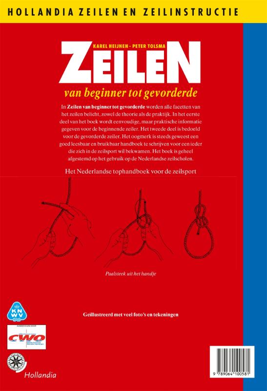 Achterkant van Zeilen van beginner tot gevorderde
