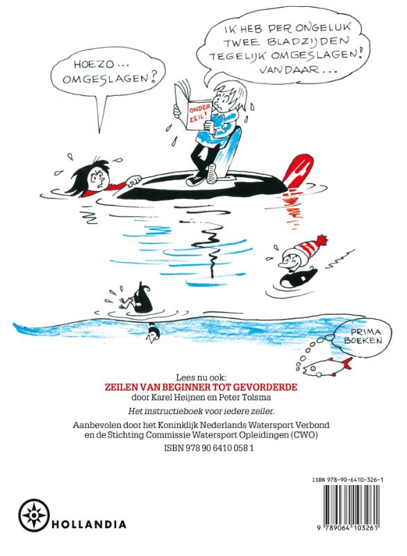 Achterkant van Onder zeil!