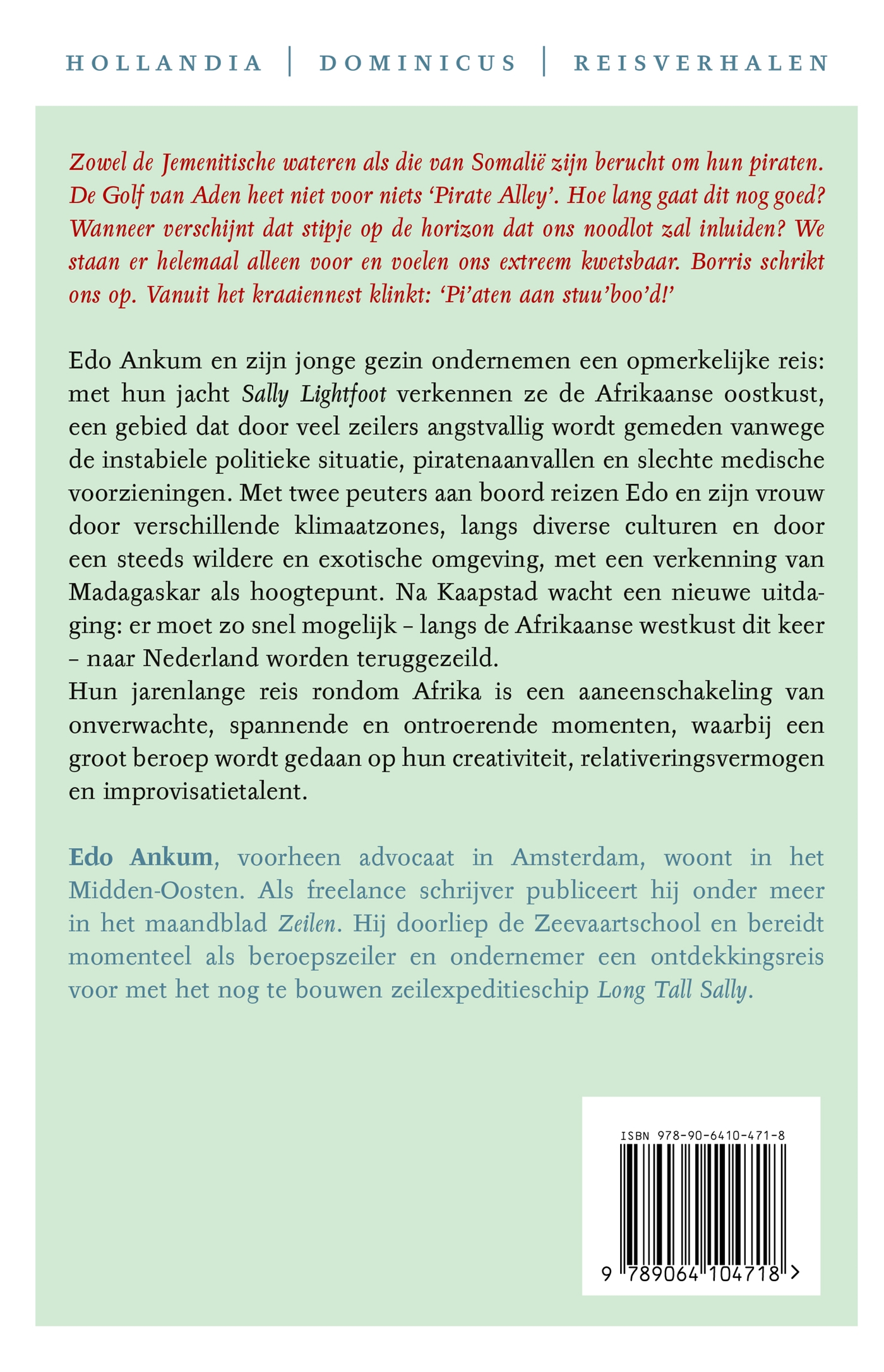 Achterkant van Rondom Afrika