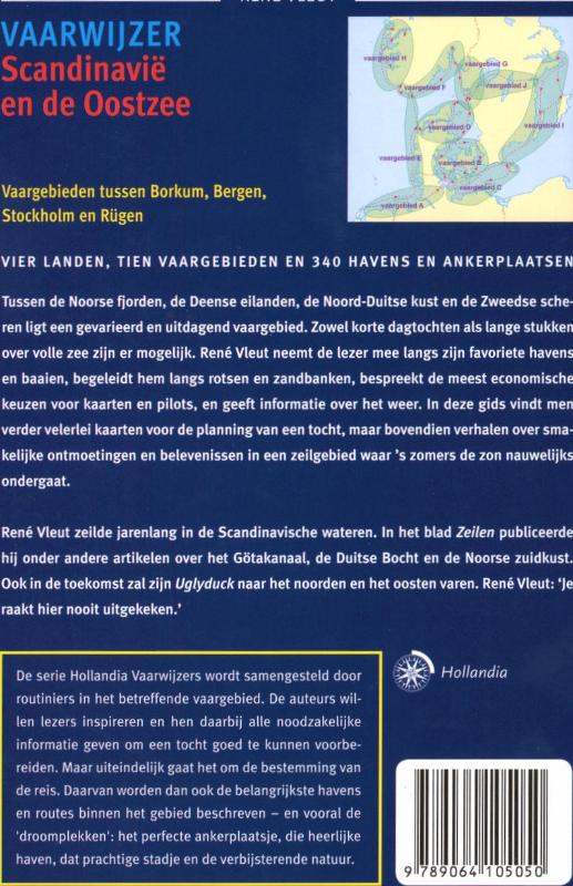 Achterkant van Scandinavie en de Oostzee