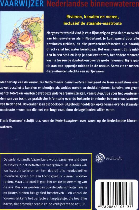 Achterkant van Vaarwijzer Nederlandse binnenwateren