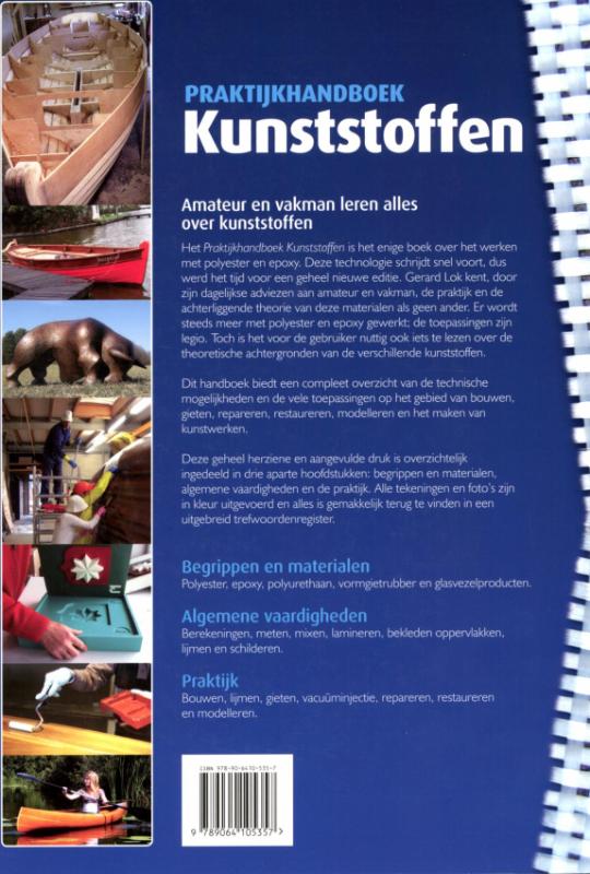 Achterkant van Praktijkhandboek kunststoffen
