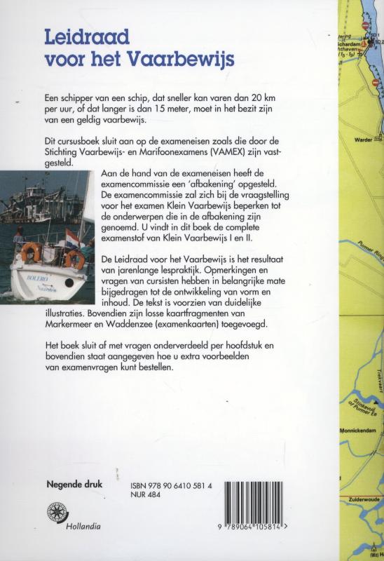 Achterkant van Cursusboek